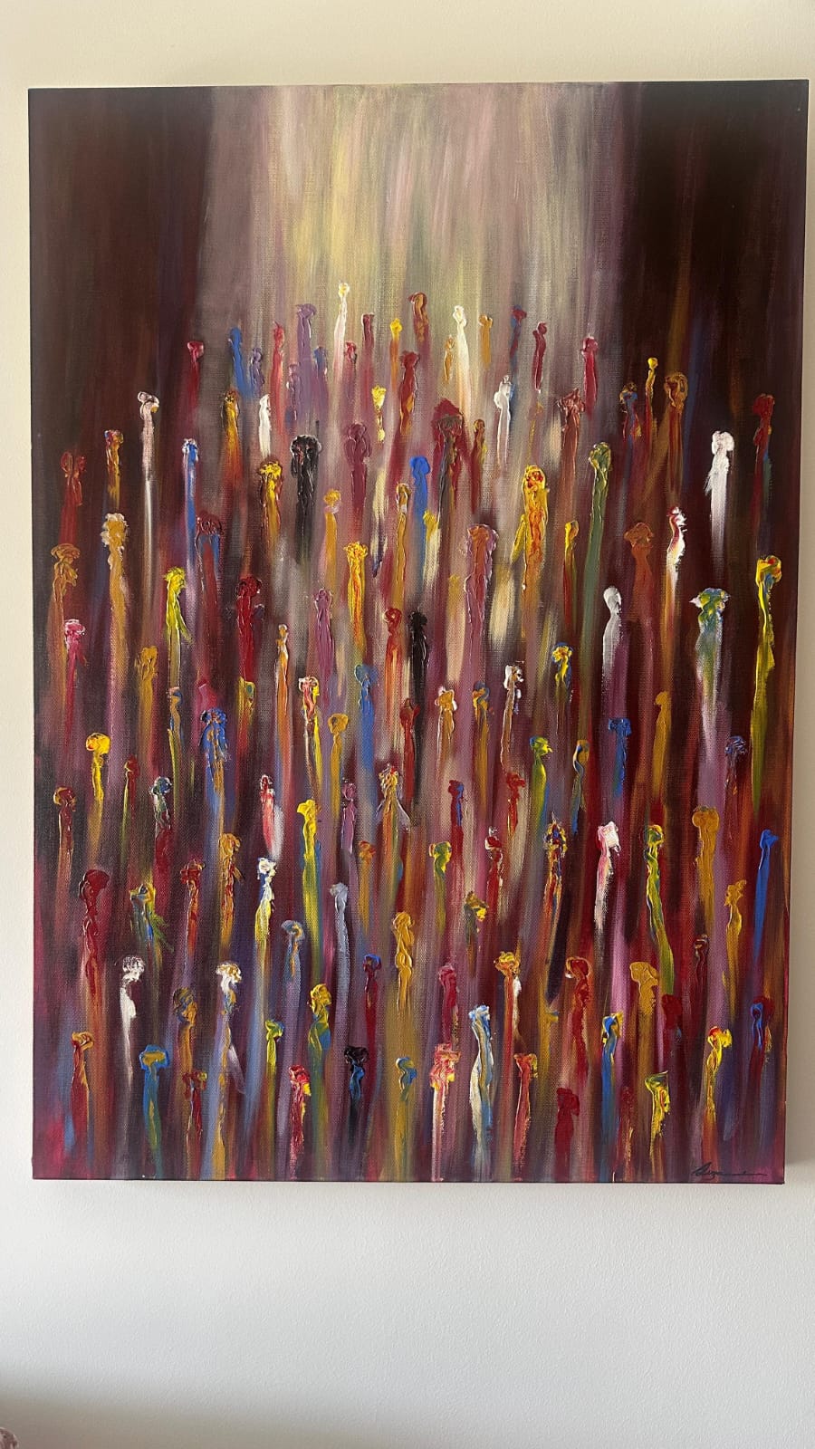 Rising Together — modern abstract artwork